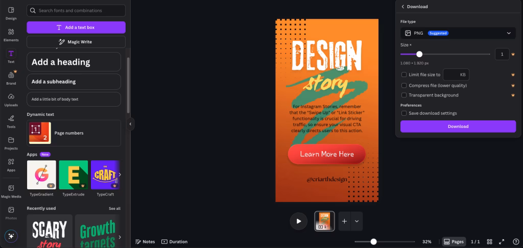 Quick Tip: Design Stunning Instagram Stories 7 Review, Refine, and Download